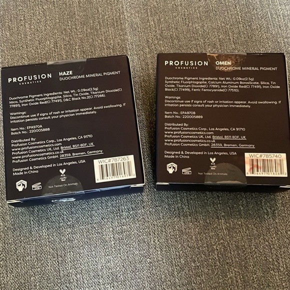 Enchanted Forest Dragon Duochrome Mineral Pigment Lot - Omen & Haze - Picture 3 of 3